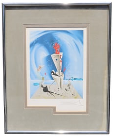 Salvador Dali (1904–1989) Spain, Artist's Proof Surrealist Lithograph