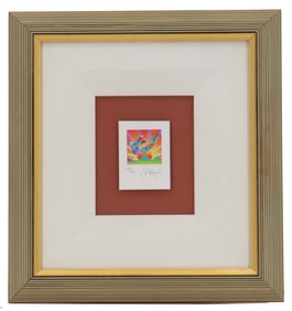 Peter Max (Born 1937) American, Signed Limited Edition Lithograph