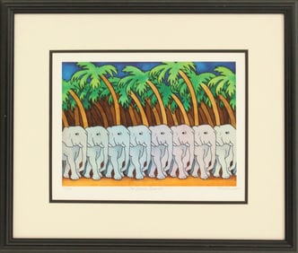 Pat Cranor (Born 1955) American, Signed and Numbered Lithograph