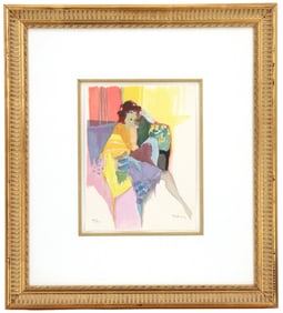 Itzchak Tarkay (1935-2012) Israeli, Signed and Numbered Serigraph