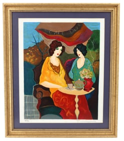 Itzchak Tarkay (1935-2012) Israeli, Signed and Numbered Serigraph