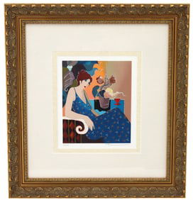 Itzchak Tarkay (1935-2012) Israeli, Signed and Numbered Lithograph