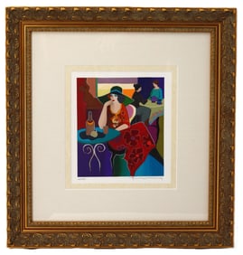 Itzchak Tarkay (1935-2012) Israeli, Signed and Numbered Serigraph