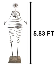 Vincent Magni Signed Humanobile Kinetic Sculpture