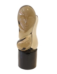 Giuliano Tosi (Born 1942) Italian, Murano Glass Figural Sculpture