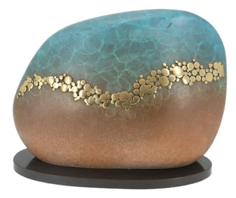 Warren Cullar (Born 1942) American, Bronze and Stone Sculpture