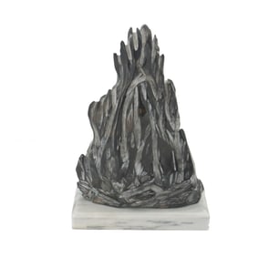 Casimer Mnichowski (New York) Hand Carved Abstract Stone Sculpture