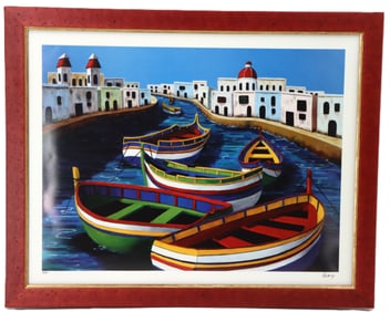 Patricia George (20th/21st Century) American, Signed and Numbered Lithograph