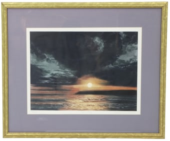 Susan E. Jameson (Born 1944) British, Signed and Numbered Mezzotint Print