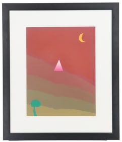 Arthur Secunda (1927-2022) American, Abstract Numbered and Signed Screen Print