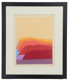 Arthur Secunda (1927-2022) American, Signed Abstract Archive Proof