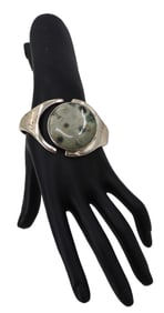 Marked 925 Silver and Hardstone Bracelet - Gross 2.810 ozt.