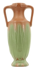 Van Briggle Pottery Mountain Craig Brown Amphora-Style Vase