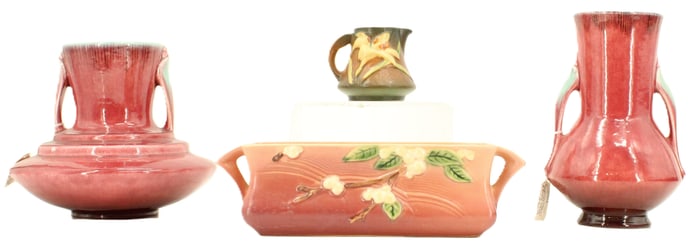 (4) Roseville Pieces