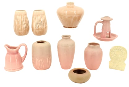 (10) Pieces of Rookwood Pottery