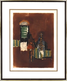 Johnny Friedlaender (1912-1992) German/French, Abstract Artist's Proof Lithograph