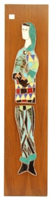 Harris Strong (1920-2006) American, Vertical Figural Tile Wall Decor