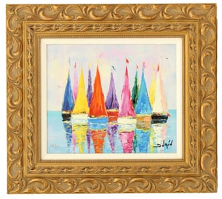 Duaiv (Born 1952) French, Limited Edition Lithograph Print