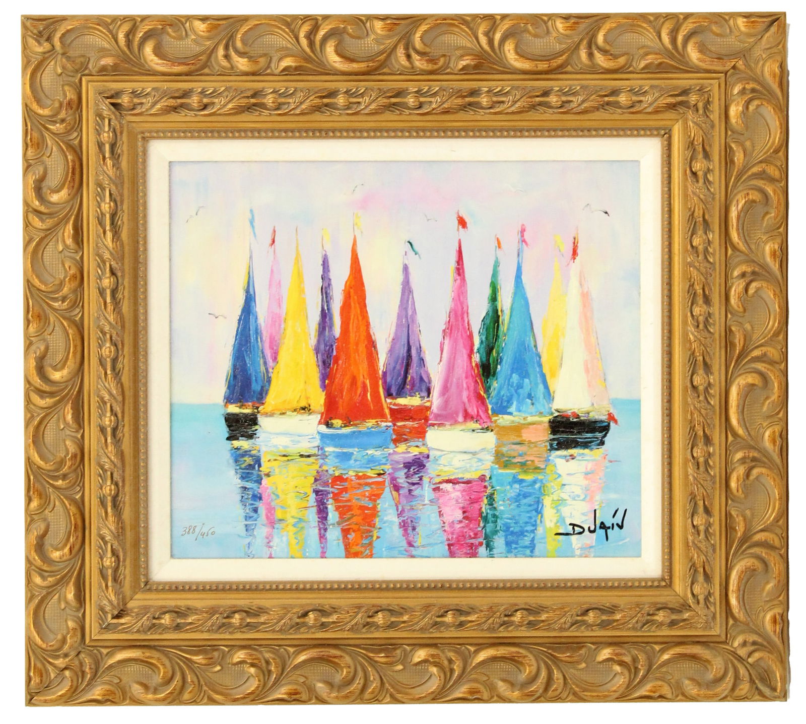 Duaiv (Born 1952) French, Limited Edition Lithograph Print (1 of 15)