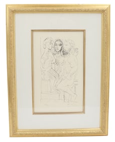 Pablo Picasso (1881–1973) Spain, Restored Original Surreal Etching Print, "Suite Vollard"
