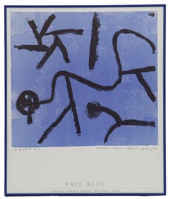 Paul Klee (1879-1940) Swiss/German, Framed Lithographic Poster