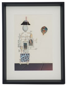 Italo Gazzoli (1923-2007) Italian/American, Original Mixed Media on Paper