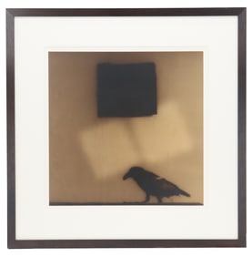 Jack Spencer (Born 1951) American, Painted Gelatin and Silver Pen "Chavo, San Miguel, Mexico"