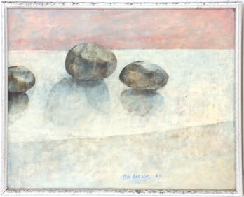 Robert Larsen (1923-2002) American, 1963 Still Life Oil on Canvas