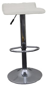 White Modern Bar Stool