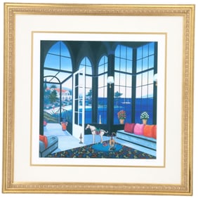 Francois "Fanch" Ledan (Born 1949) French/American, Signed and Numbered Serigraph