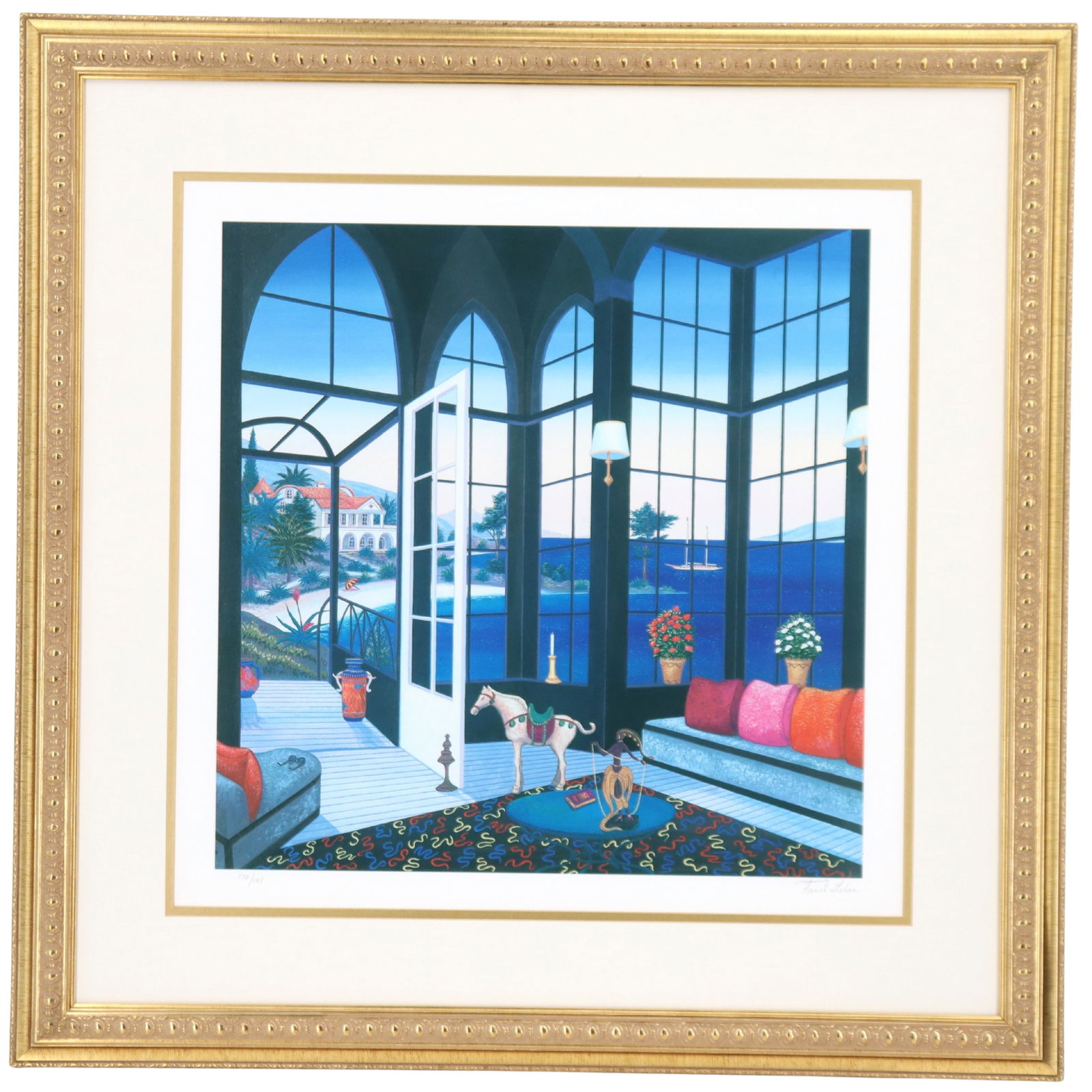 Francois "Fanch" Ledan (Born 1949) French/American, Signed and Numbered Serigraph (1 of 9)