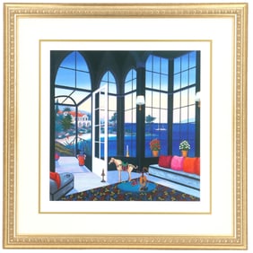 "Fanch" Ledan (Born 1949) French/American, Signed Printers Proof Serigraph
