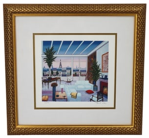 Fanch Ledan (Born 1949) French/American, Signed and Numbered Serigraph