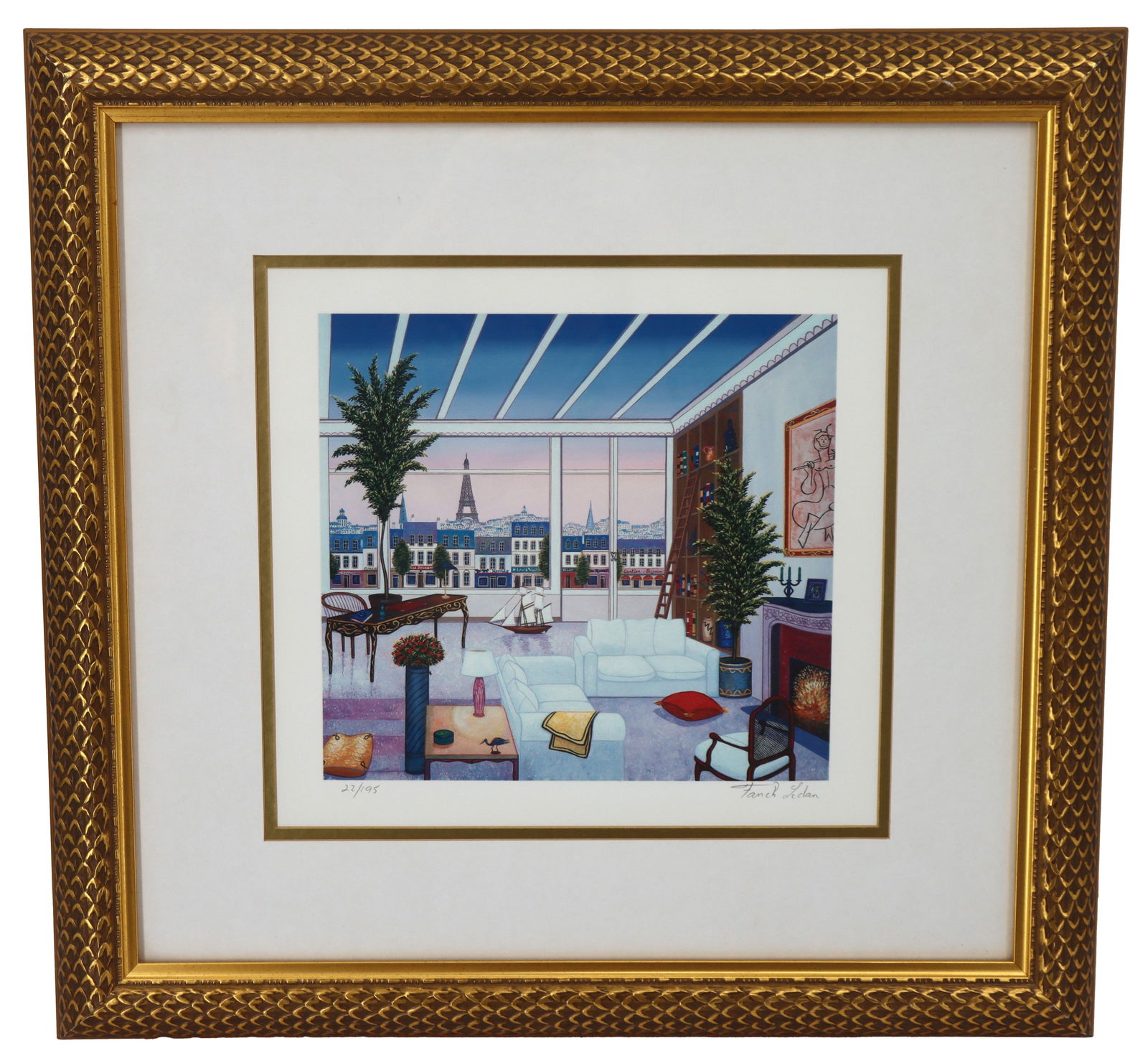 Fanch Ledan (Born 1949) French/American, Signed and Numbered Serigraph (1 of 12)