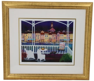 Fanch Ledan (Born 1949) French/American, Signed and Numbered Serigraph