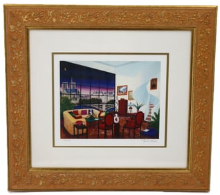 Fanch Ledan (Born 1949) French/American, Signed and Numbered Serigraph