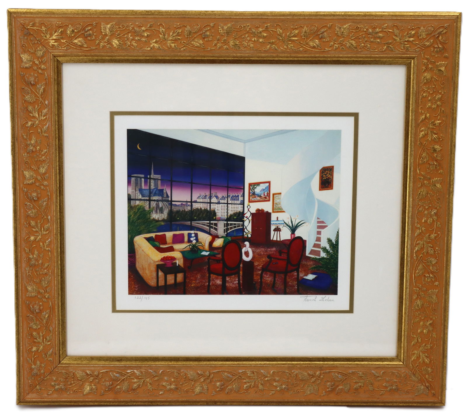 Fanch Ledan (Born 1949) French/American, Signed and Numbered Serigraph (1 of 14)