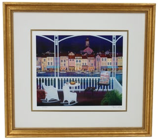 Fanch Ledan (Born 1949) French/American, Signed and Numbered Serigraph