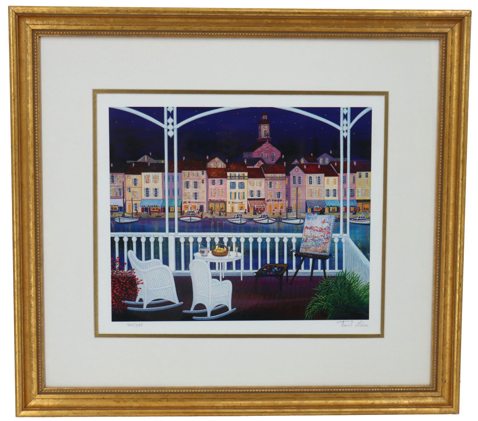 Fanch Ledan (Born 1949) French/American, Signed and Numbered Serigraph (1 of 12)