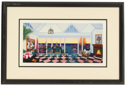 Francois "Fanch" Ledan (Born 1949) French/American, Lithograph
