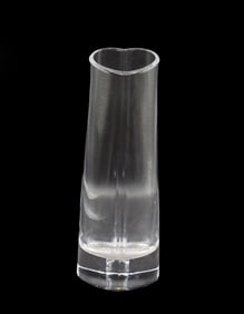 Swedish Orrefors Art Glass Heart Shaped Vase