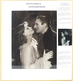 George Hurrell (1904-1992) American, Photo Print of Greta Garbo and John Barrymore