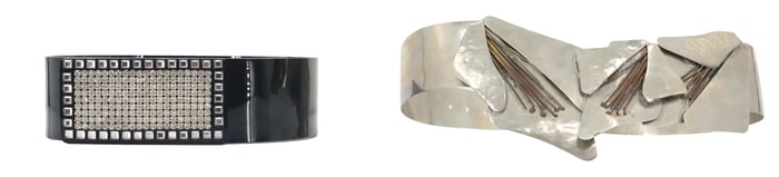 (2) Designer Belts