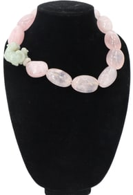 Pink Jadeite Necklace