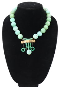 Jadeite Beaded Necklace