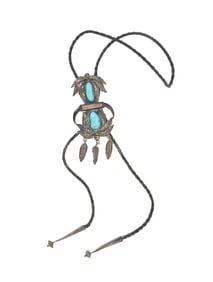 Mexican Turquoise Bolo Tie