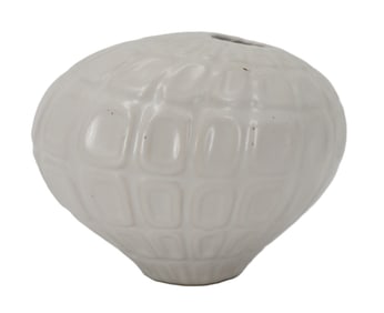 Jonathan Adler (Born 1966) American, Unique White Art Pottery Vase