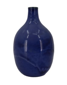 William J. Gordy (1910-1993) American, Blue Glazed Art Pottery Bouquet Vase