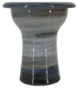 Gosta Millberg (1922-2008) Swedish, Polychrome Stoneware Rorstrand Art Vase