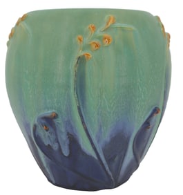 Scott Draves (Born 1958) American, Door Pottery Prairie Wheat Vase